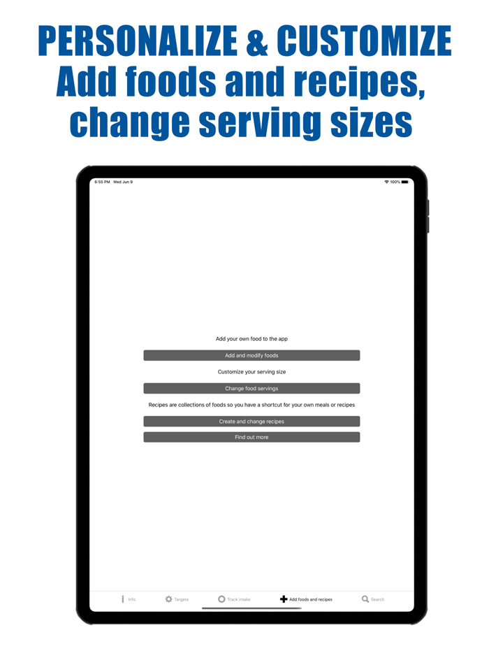 Protein Counter and Tracker