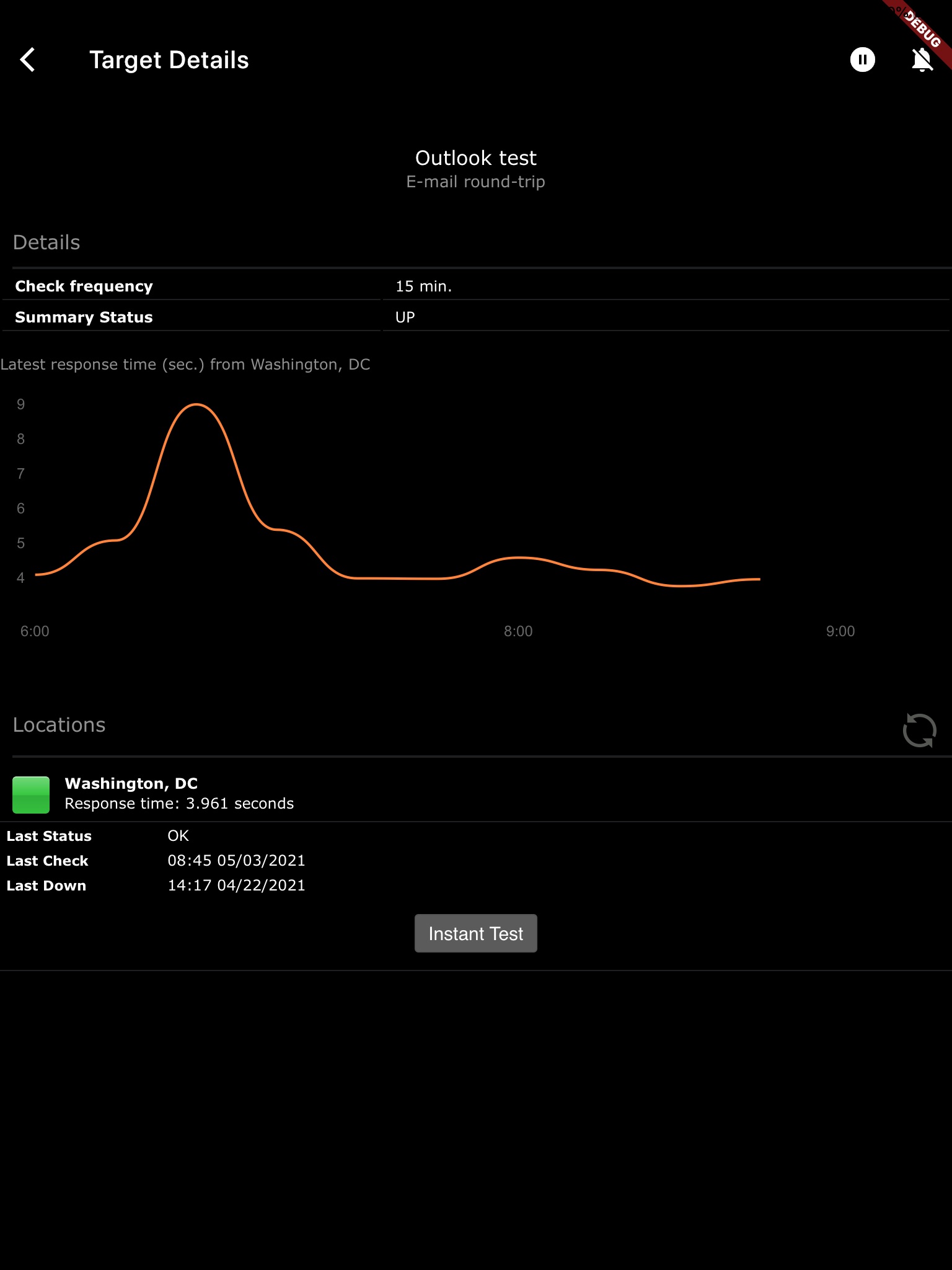 WebSitePulse screenshot 3