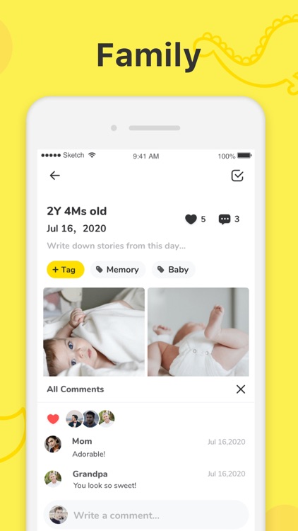 Bebememo - Smart Baby Journal screenshot-4