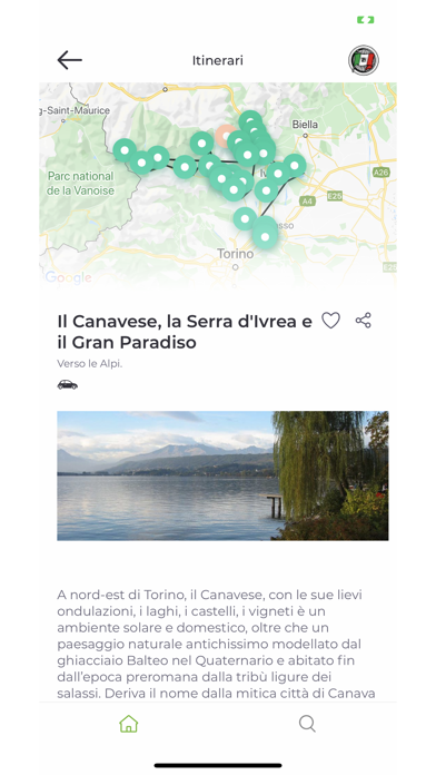 Screenshot of Torino Guida Verde Touring3