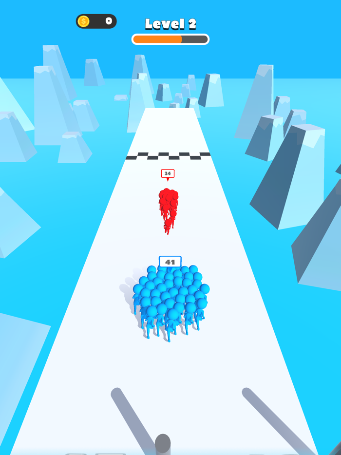 Count Runner 3D -Collect Crowd