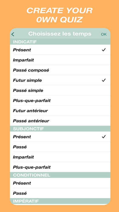 French Verbs Quiz screenshot 3