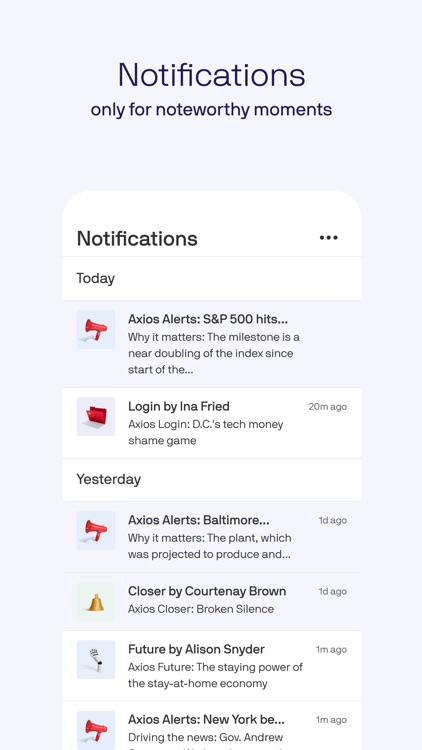 Axios: Smart Brevity news screenshot-4
