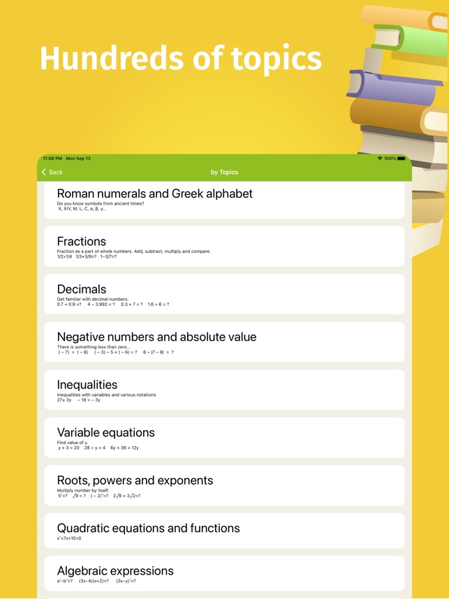 Math Tests - Learn Mathematics On The App Store