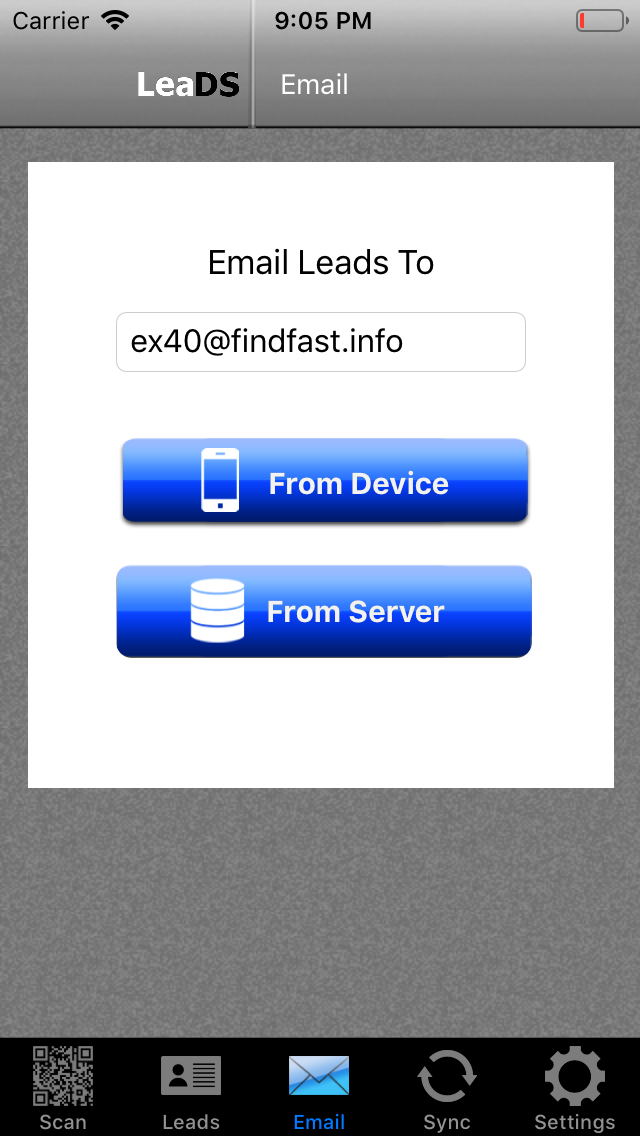LeaDS Exhibitor Lead Retrieval