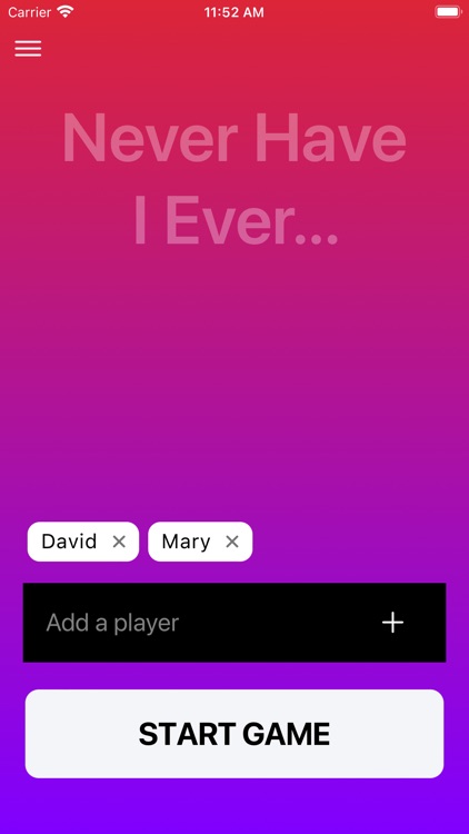 Never Have I Ever - Dirty App
