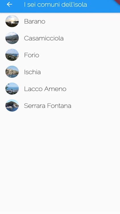 Ischia Mobile App