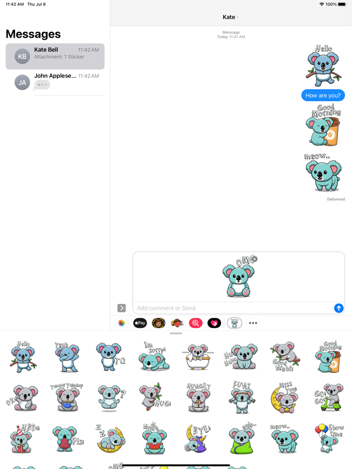 Koala Baby Stickers