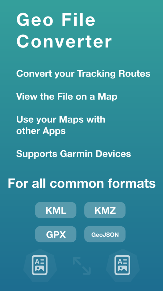 Geo File Converter GPX KML by Toni Dominik Hoffmann (iOS Apps) — AppAgg