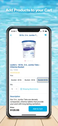 Screenshot 7 Leslie's - Pool Care iphone