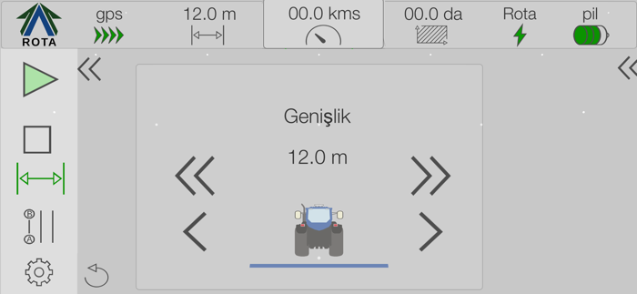 Rota Traktör Hizalama Sistemi