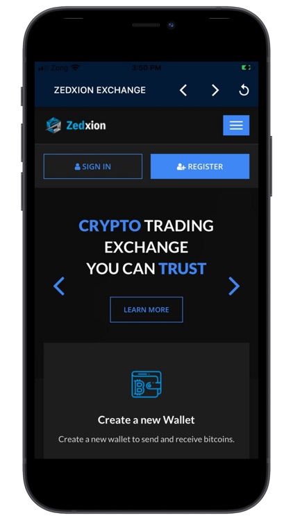 Zedxion Exchange