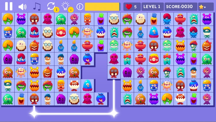 Monsters Onet : Connect Puzzle screenshot-3
