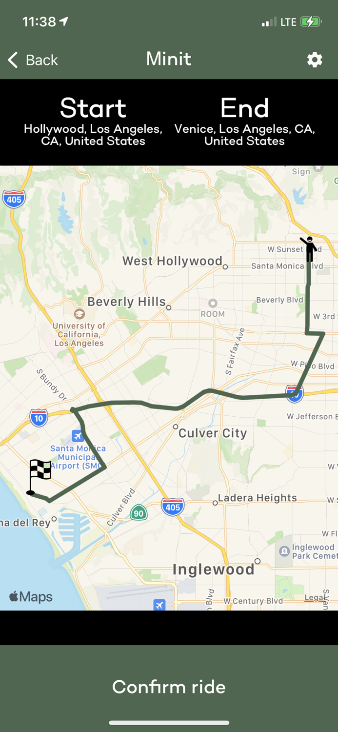 Minit - Ride for 1/minute