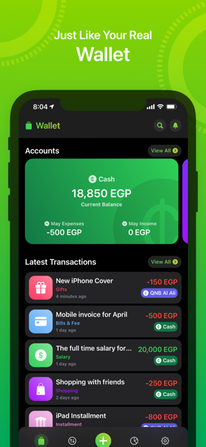 ‎Walletry Screenshot