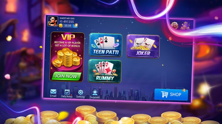 Teen Patti Vungo-3 Patti game