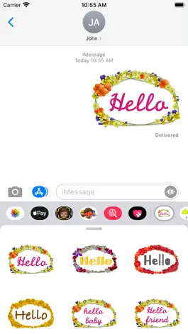 Game screenshot flower greetings stickers mod apk