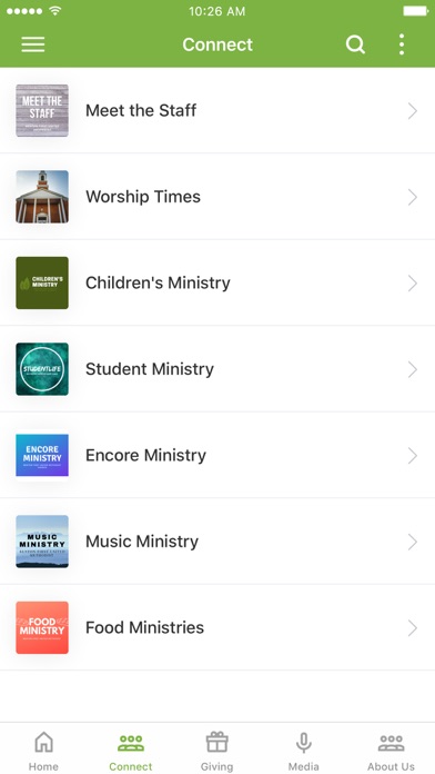 Benton FUMC screenshot 2