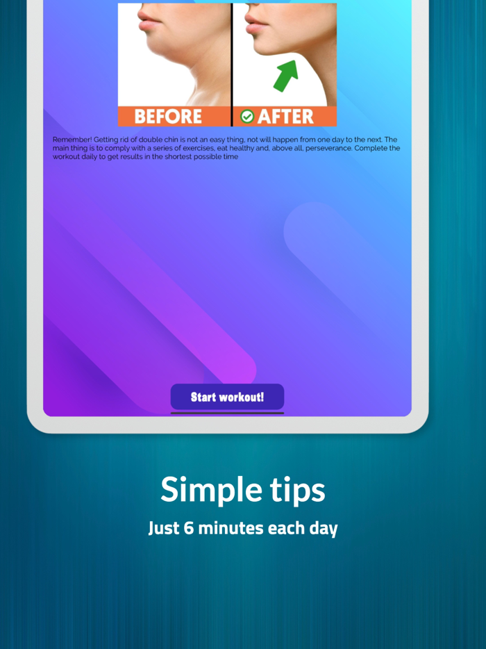 Slim Face remove double chin