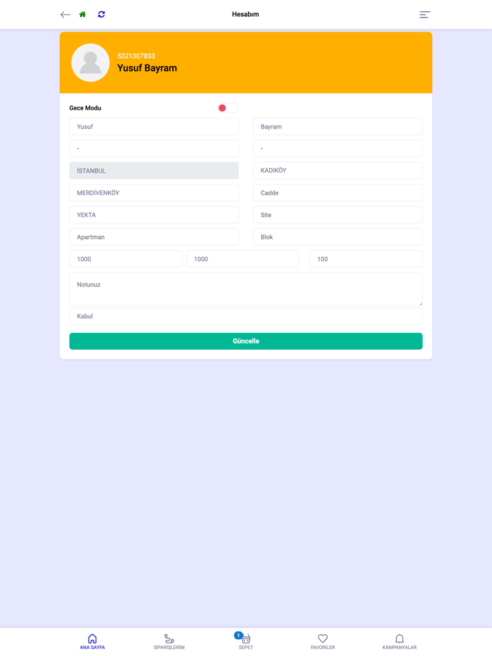 Buzdagi Su Kadıköy
