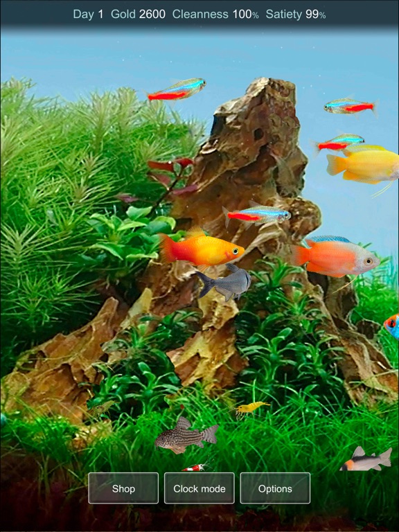 Tropical Fish Tank - Mini Aqua screenshot 2