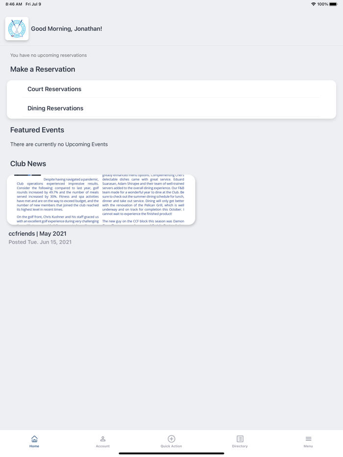 The Country Club of Florida