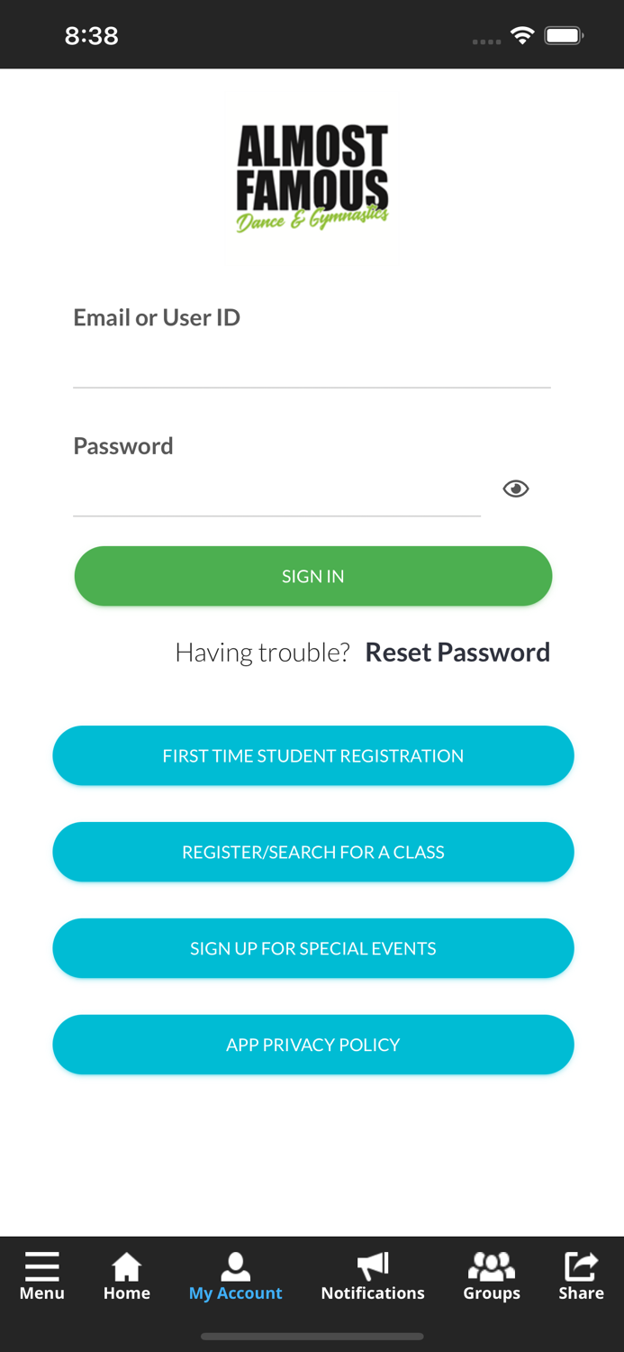 Almost Famous Dance  Gym