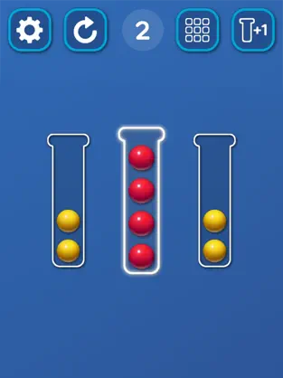 Screenshot 5 Poner Bolitas en Tubos Colores iphone