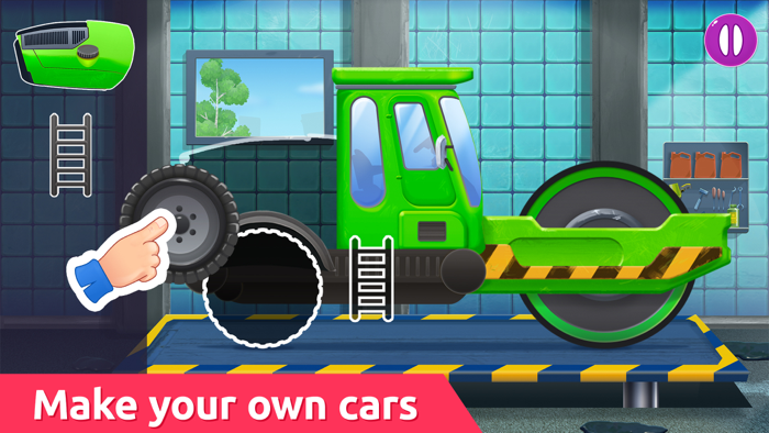 Kids Tractor Games 2 Car Wash