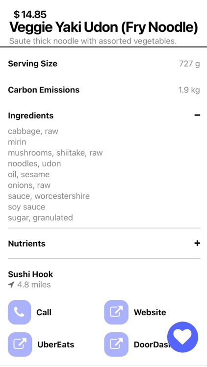 Pepper: Find Low Carbon Food screenshot-3