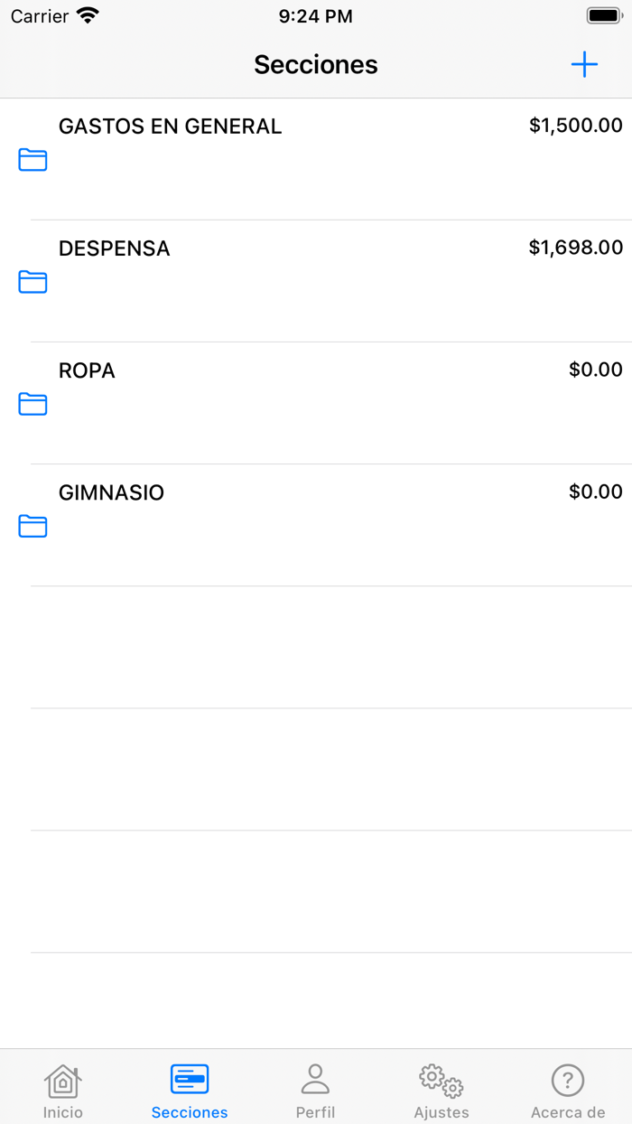 Control de Gastos App