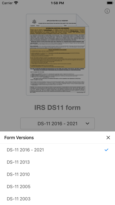 How to cancel & delete DS11Form from iphone & ipad 2