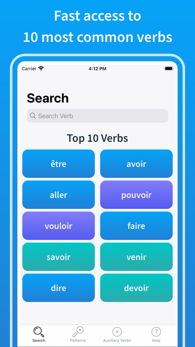 French Verbs 2020 screenshot 4