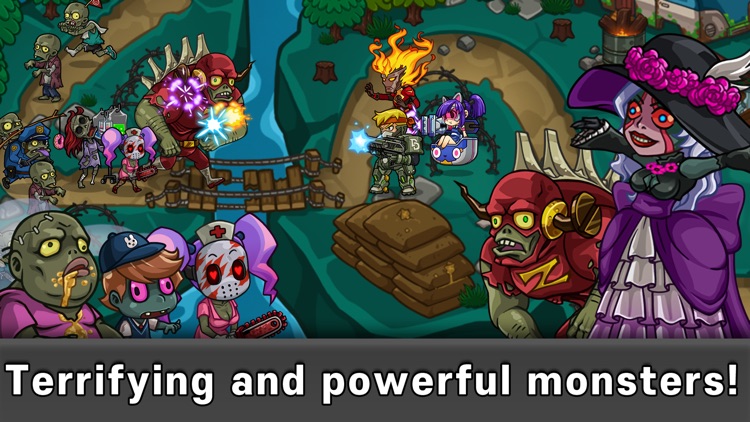 Hero Defense Attack on Zombie screenshot-3