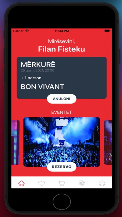 BonVivant app