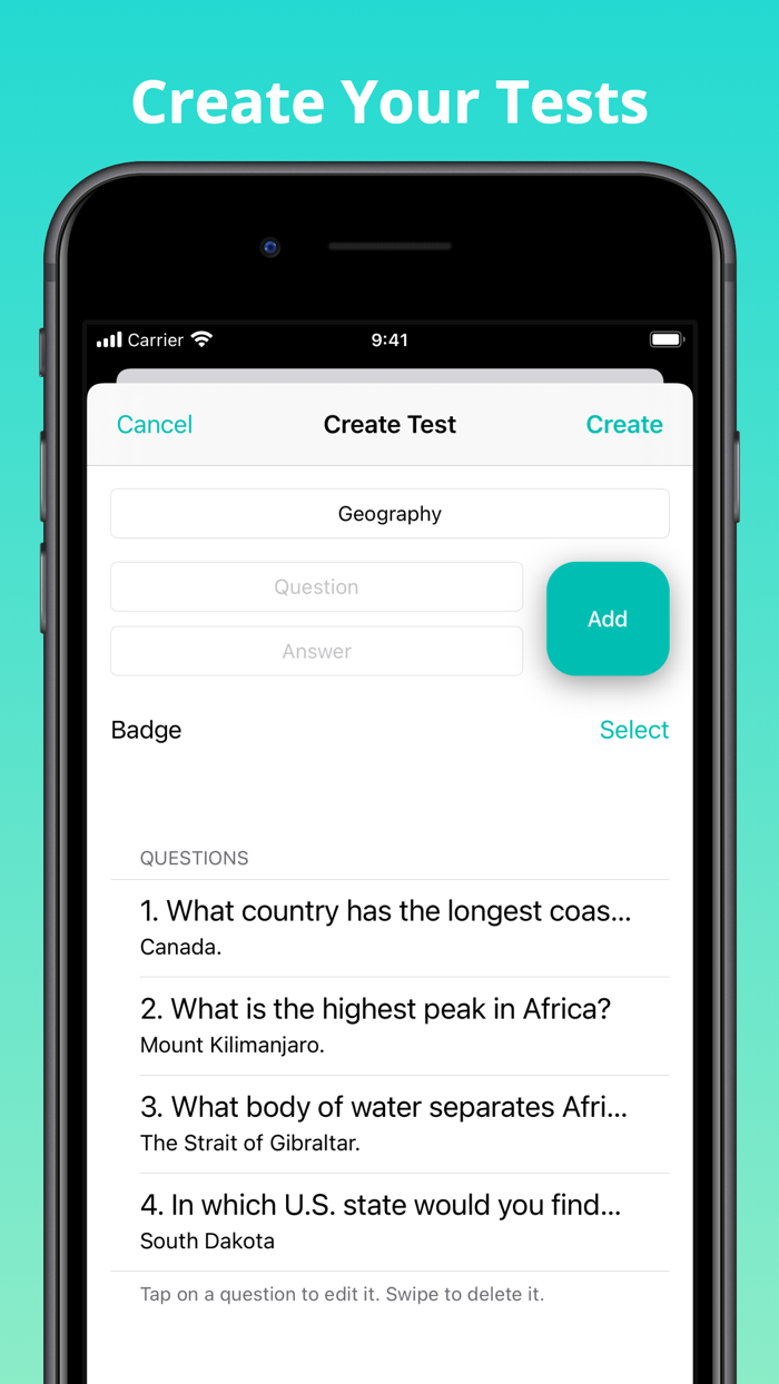Test Trainer Learn  Memorize