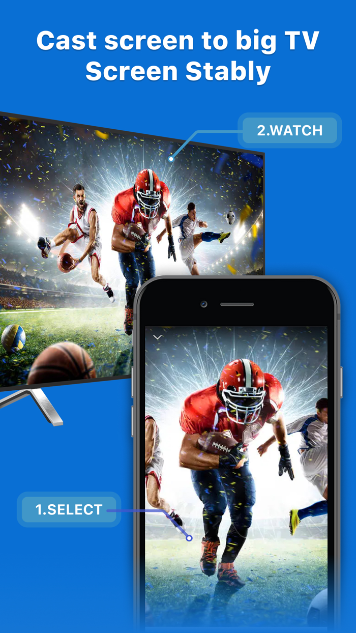 Cast to tv - Smart screen