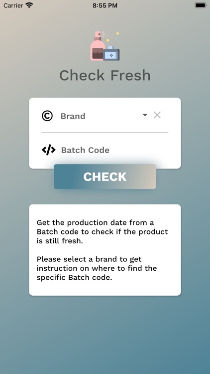 How to find the batch code?