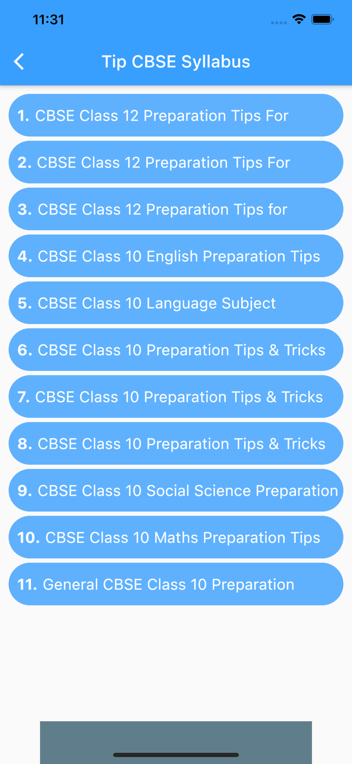 CBSE SYLLABUS Tutorial