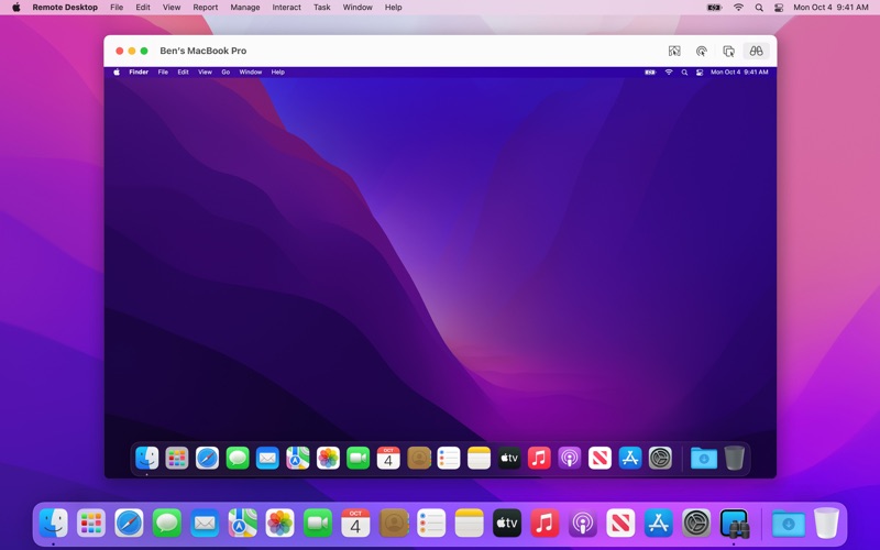 Apple Remote Desktop screenshot1