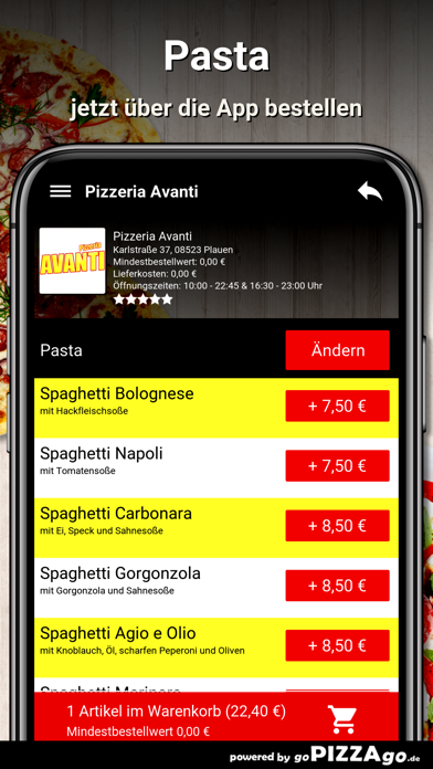 Pizzeria Avanti Plauen screenshot 5