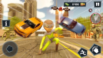 Stickman Spider Rope Hero Game screenshot 4