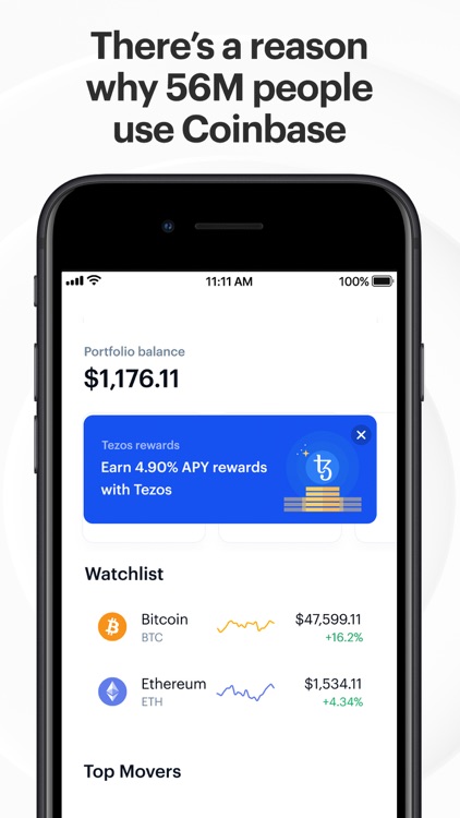Coinbase: Trade BTC, ETH, DOGE