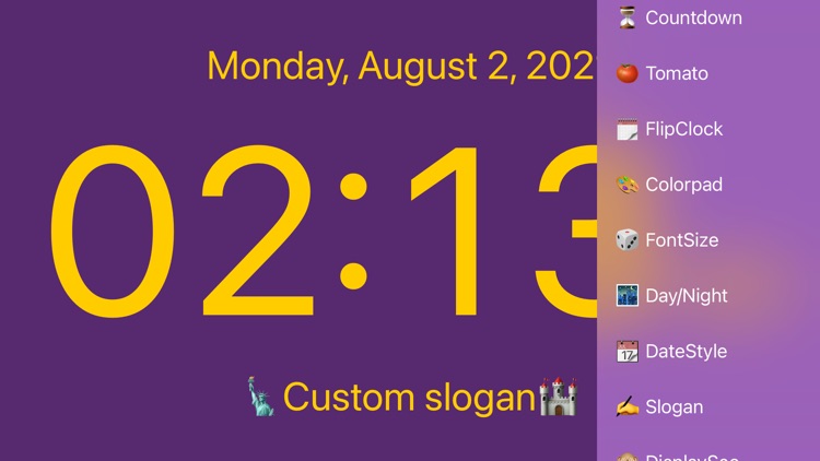 AClock - Digital Flip Clock screenshot-3