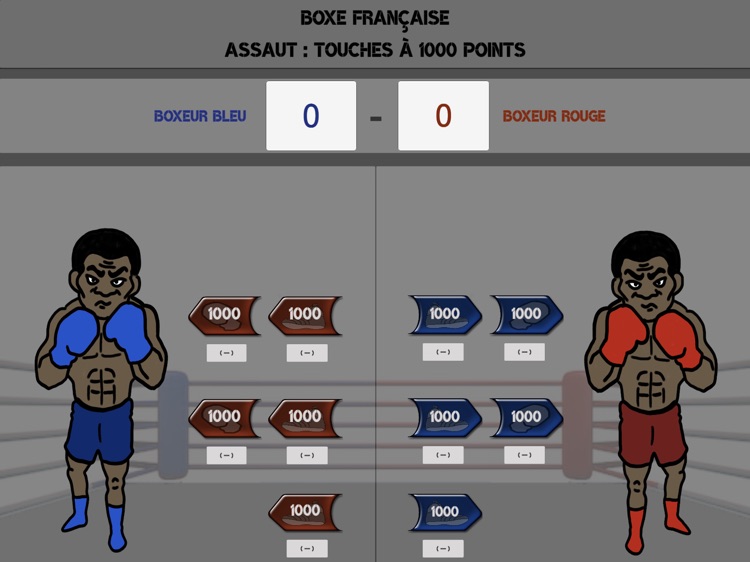 Boxe Française Les 1000 points