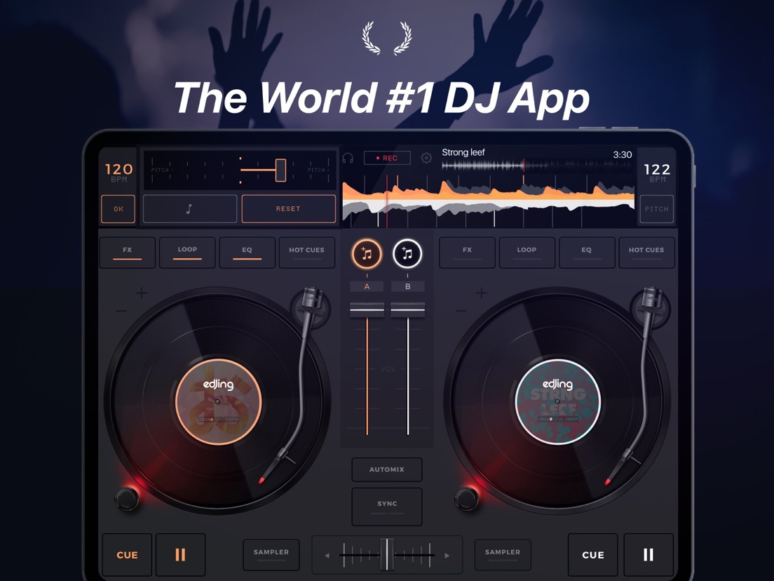 edjing Mix DJ Mixer App App voor iPhone, iPad en iPod touch AppWereld