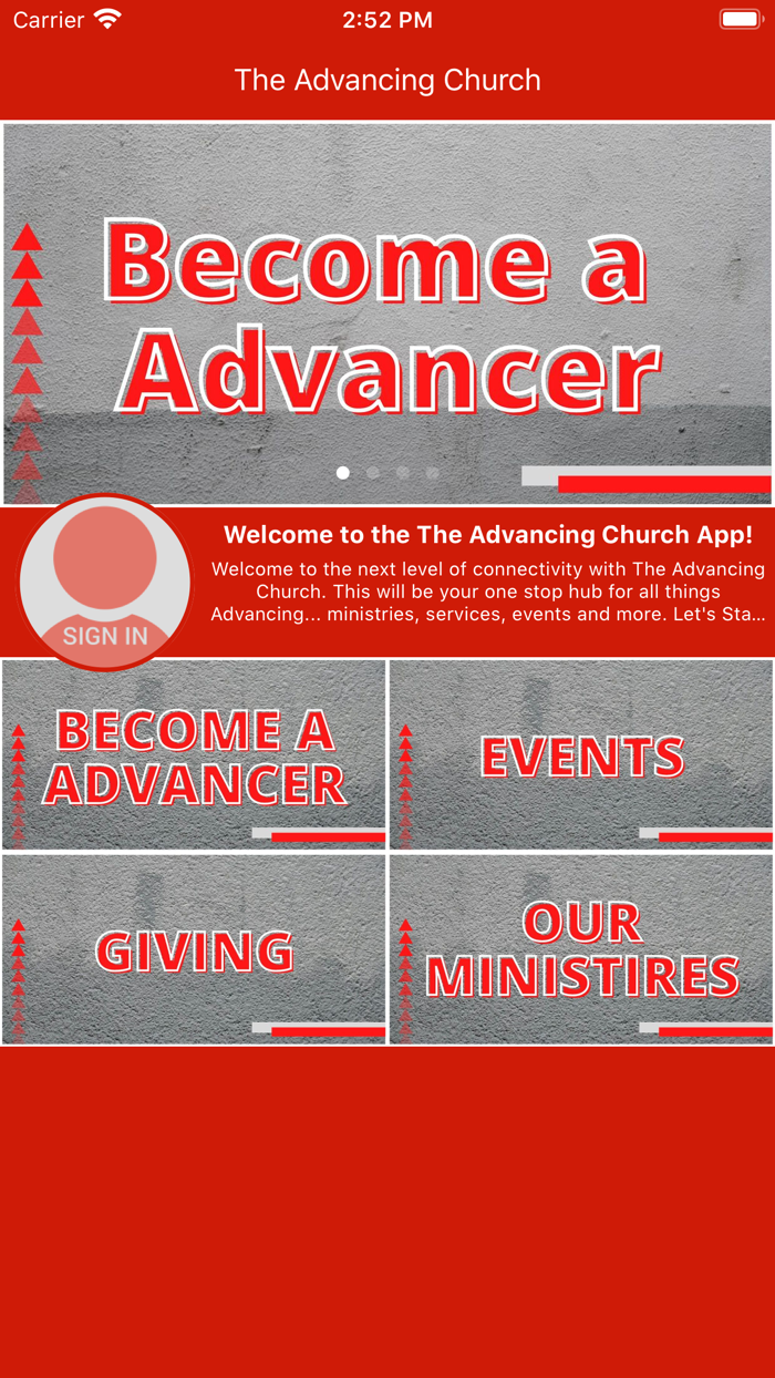 Advancing Church