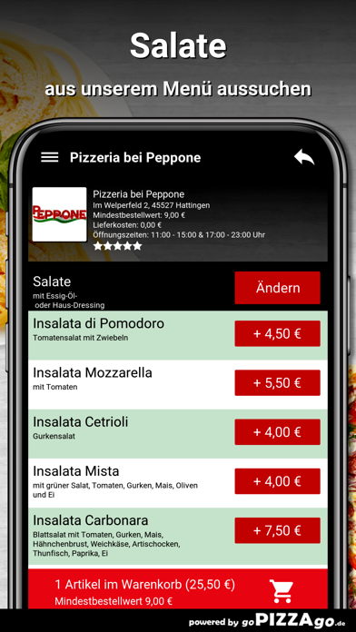 Pizzeria bei Peppone Hattingen screenshot 5