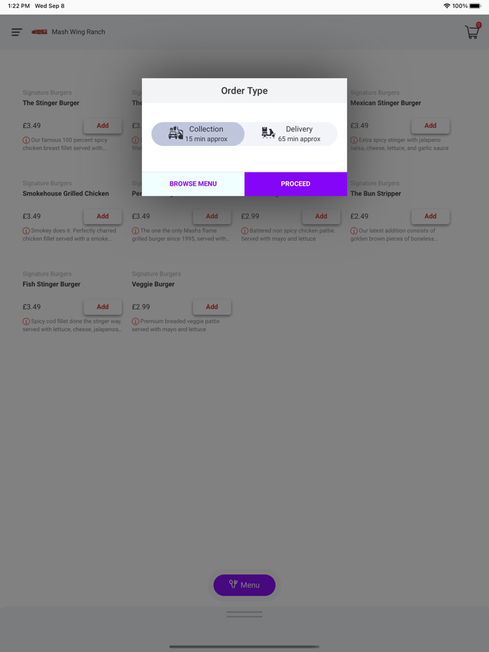 Mash Wing Ranch Bolton