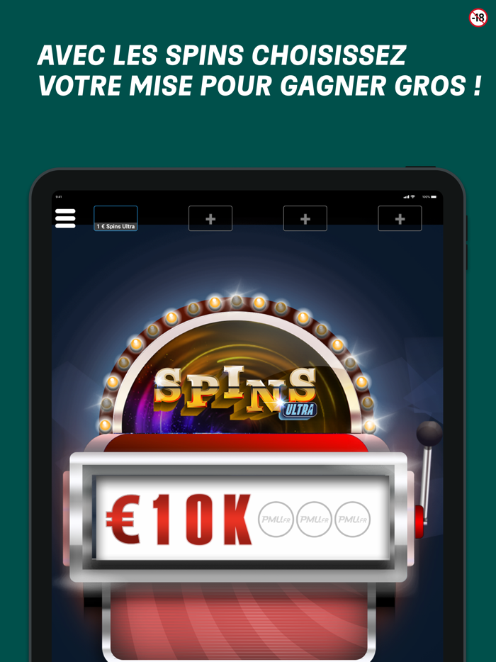 PMU Poker - Spins et Cash Game